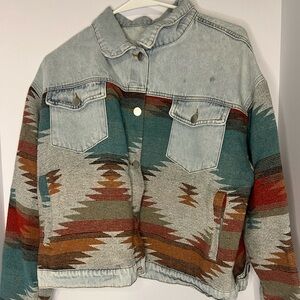 Aztech Women’s Jean Jacket Size Large